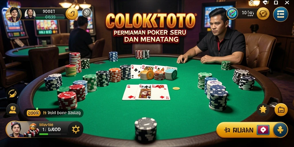 Tampilan gameplay seru dari aplikasi COLOKTOTO yang menantang.
